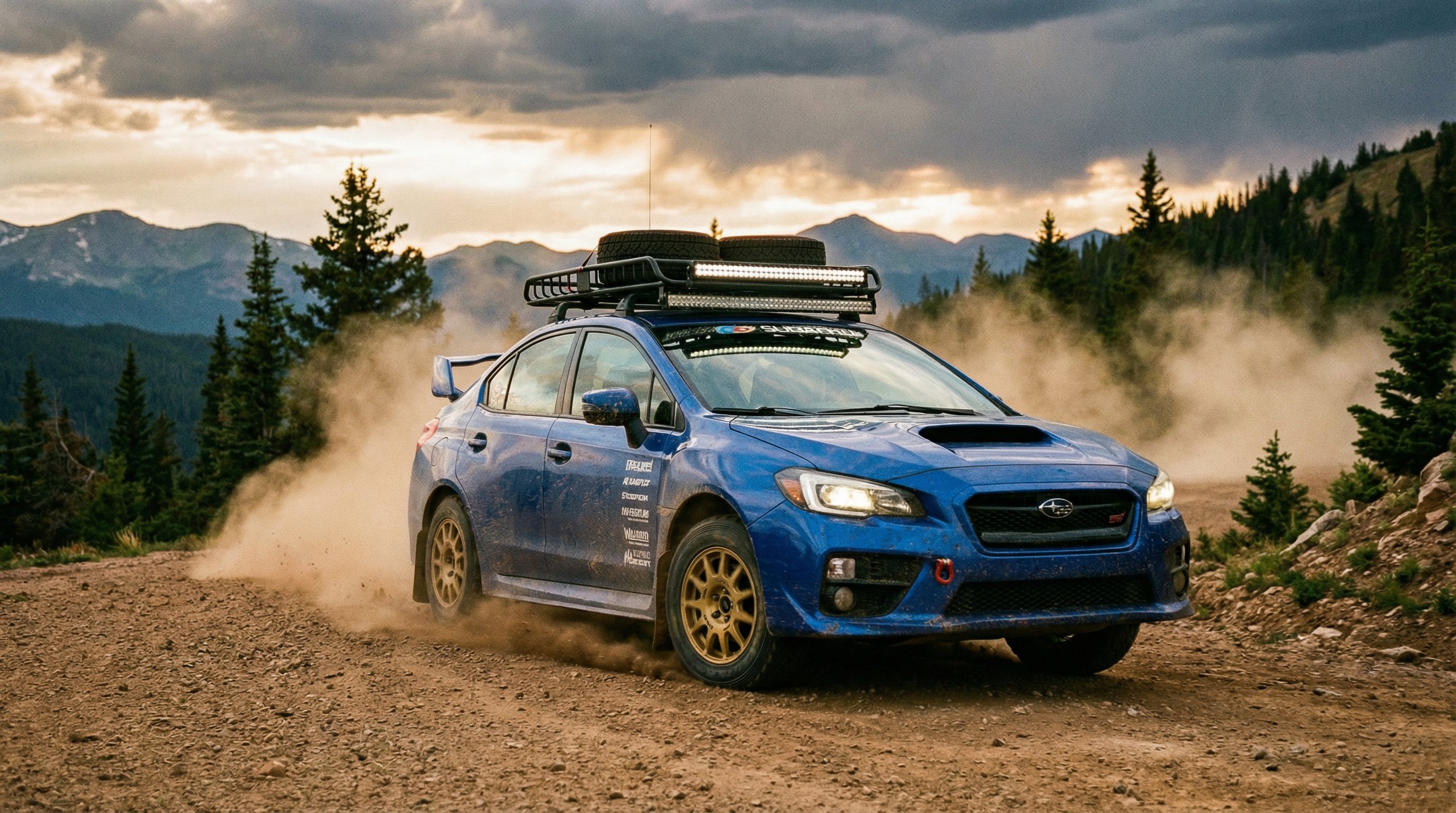 困困兔STI越野改装视频